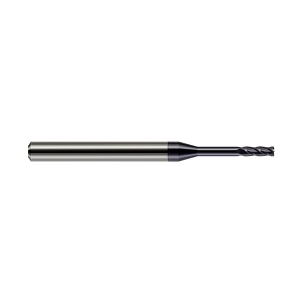 Miniature End Mill - 4 Flute - Corner Radius